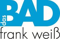 Dieses Bild zeigt das Logo des Unternehmens das BAD frank weiß  -  BADrenovierung zum Festpreis mit Termingarantie - sauber und zuverlässig