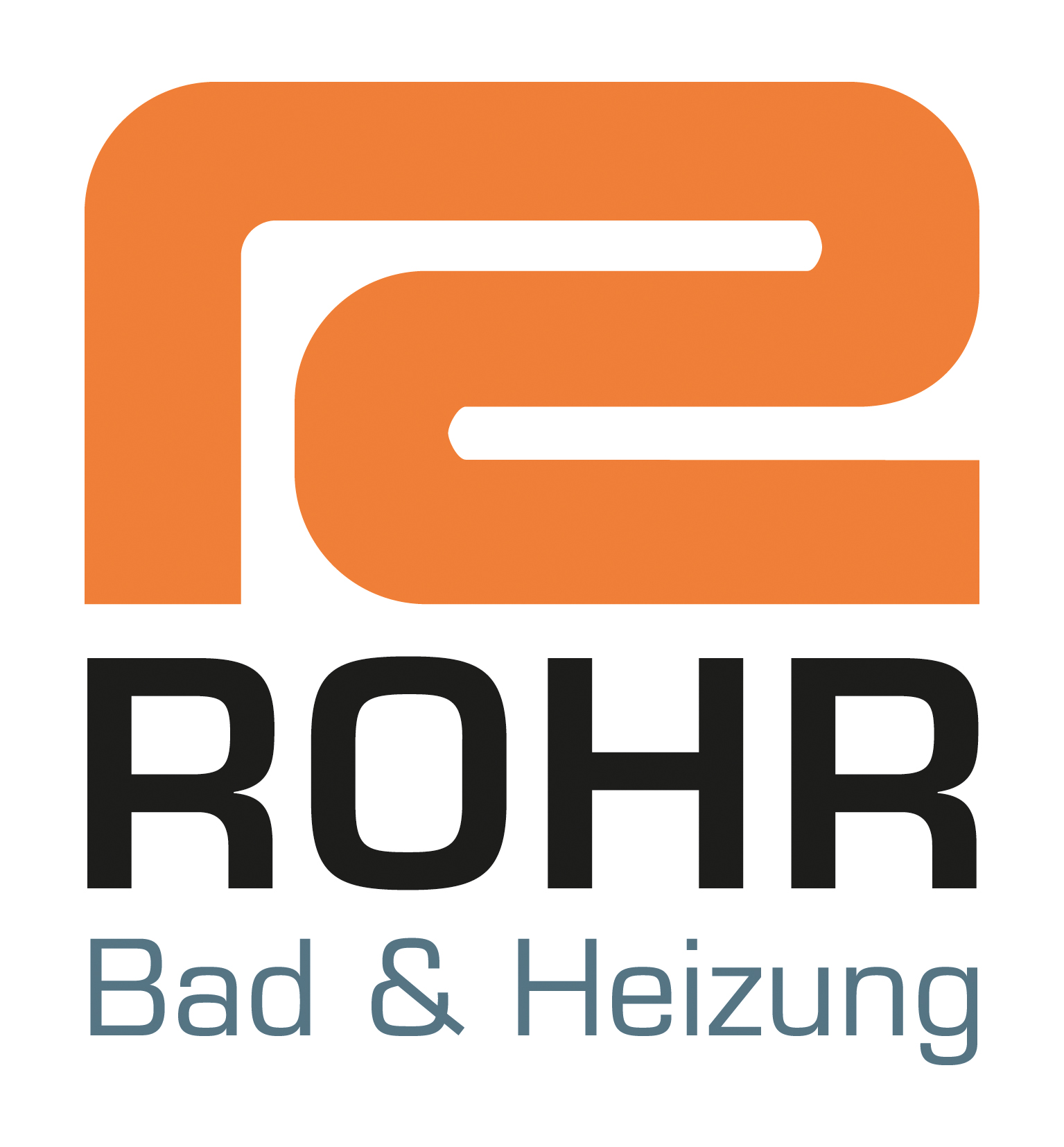 Dieses Bild zeigt das Logo des Unternehmens ROHR GmbH | Bad + Heizung